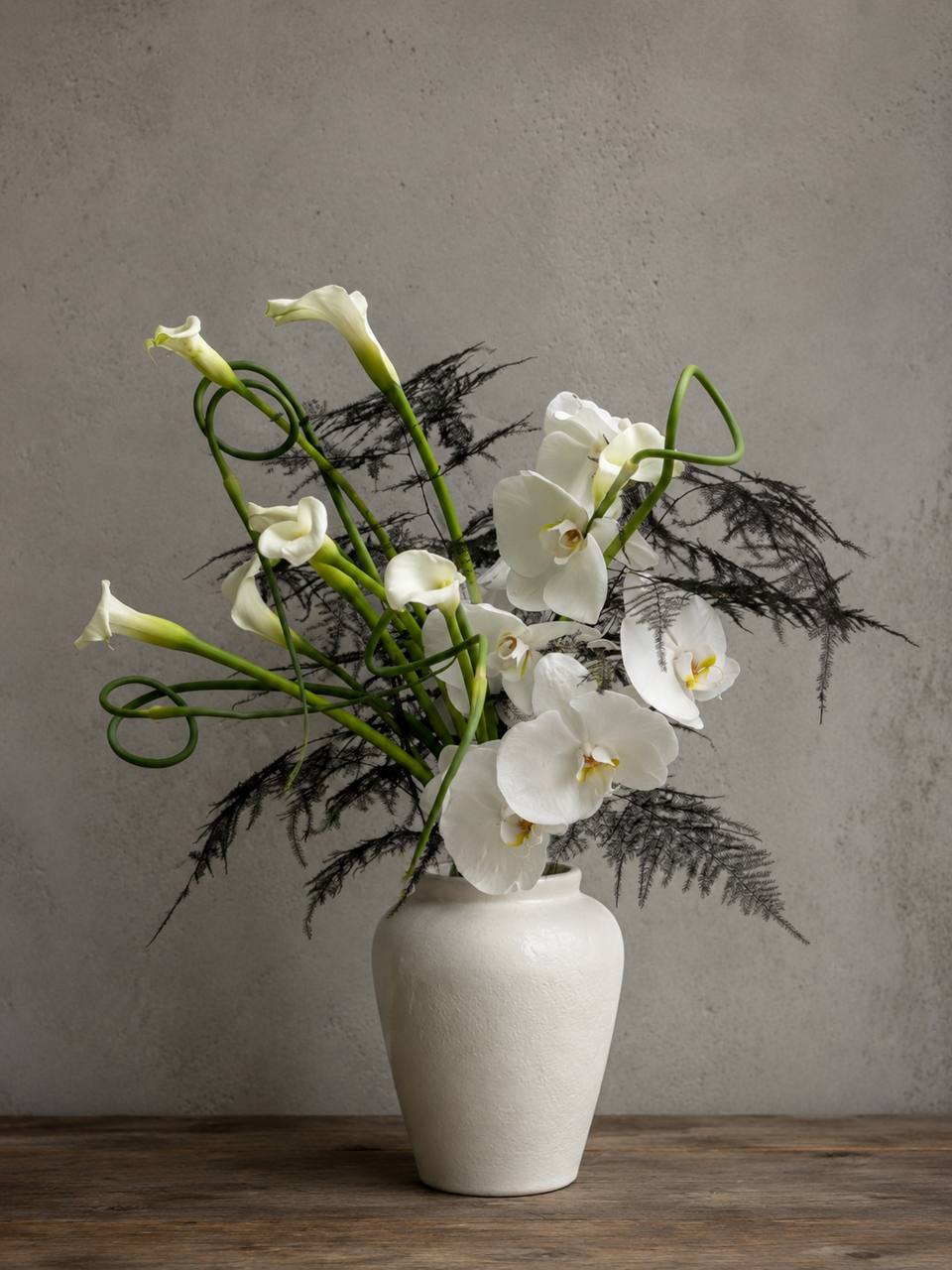 Living Canvas floral subscription for a private Calgary residence